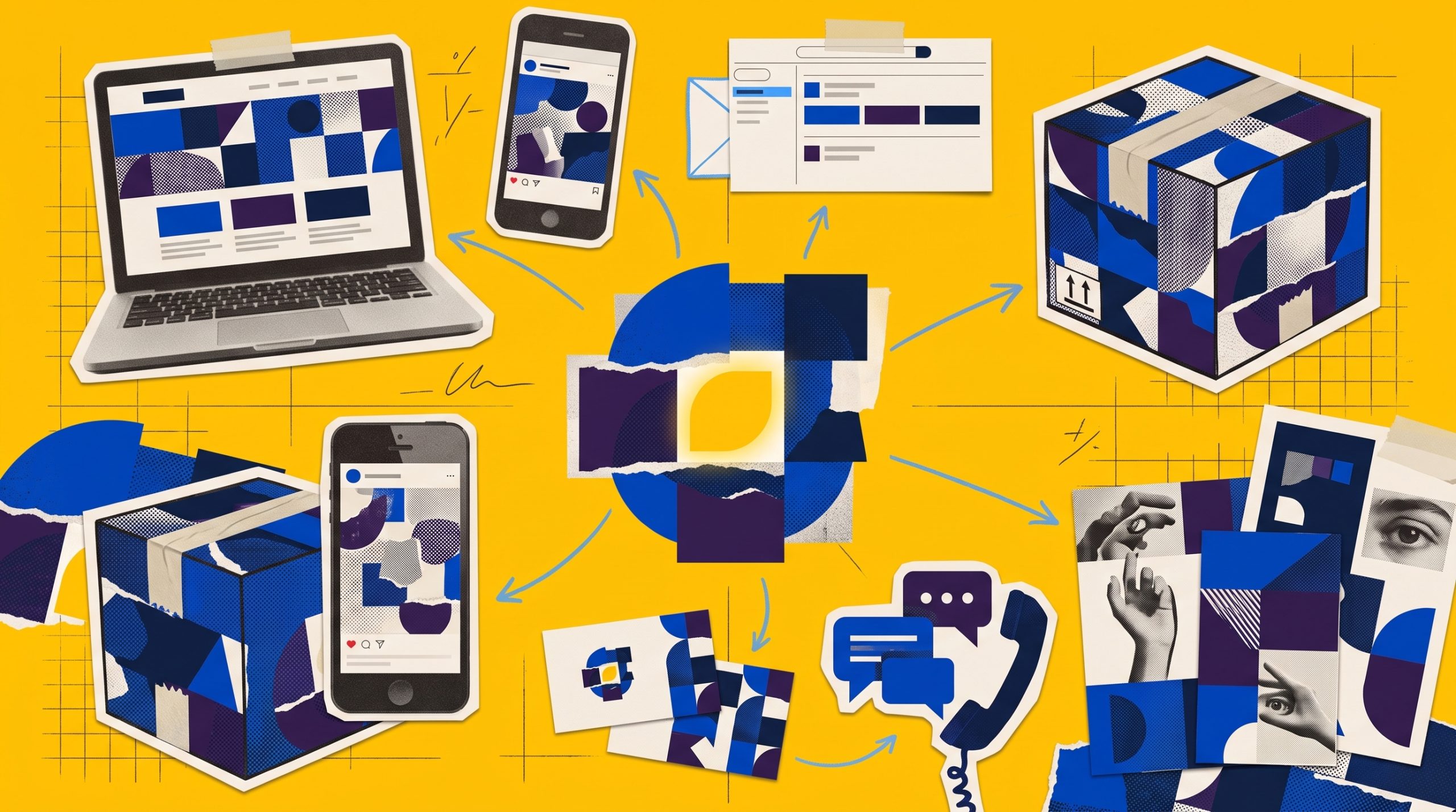 Consistent brand identity across website, social media, email, and customer touchpoints