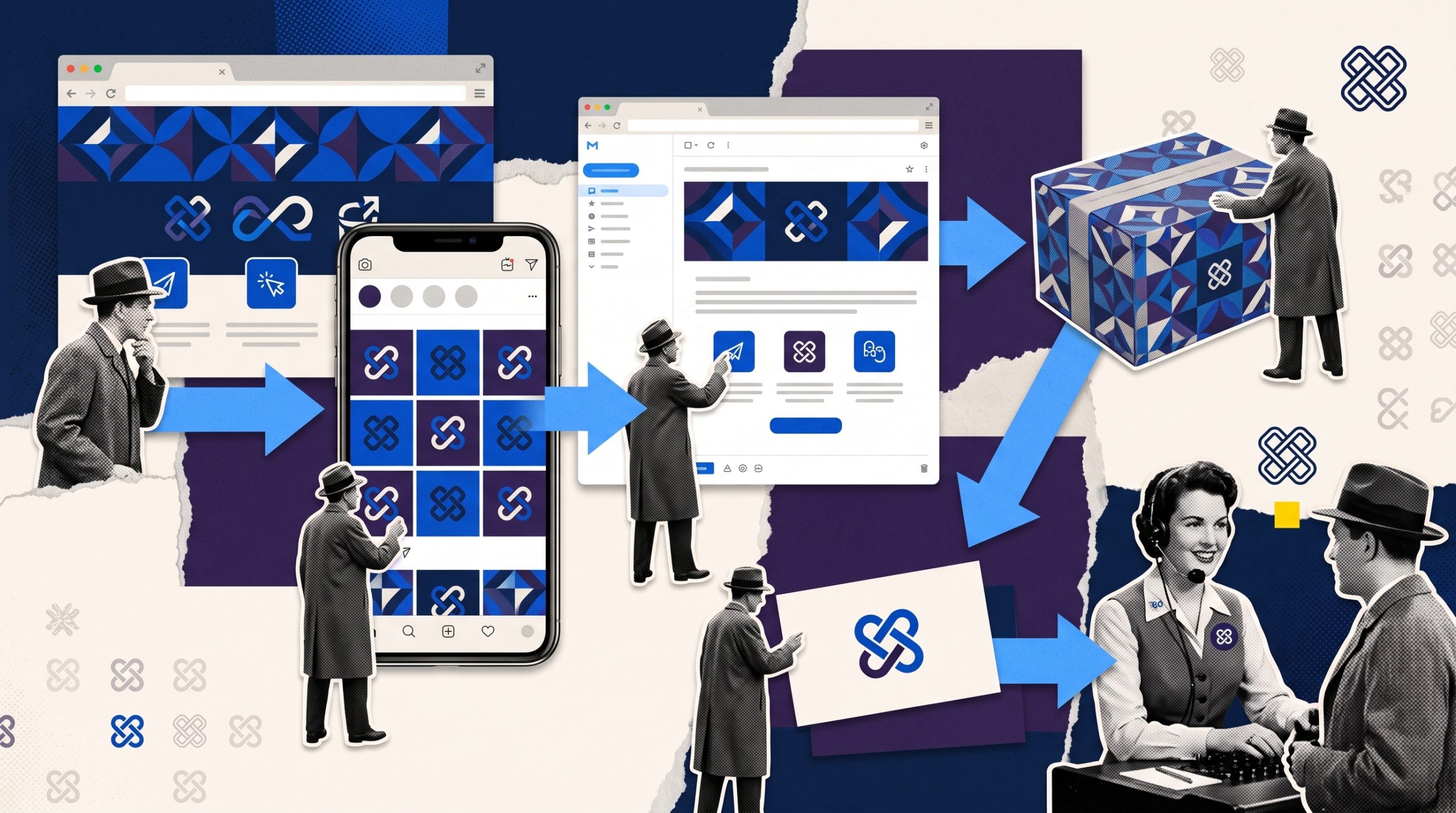 Consistent branding across website, social media, email, and marketing building customer trust